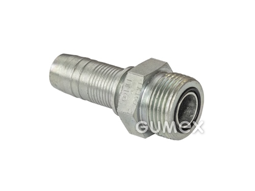 Endung ORFS DN6, Außengewinde 9/16"-18 CAT, Stahl, 